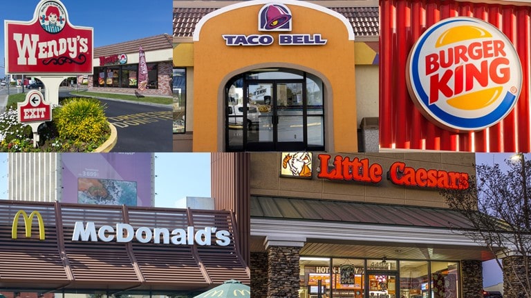 5 Cheapest Fast-Food Restaurants
